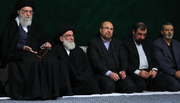 عکس حاج قاسم در فاطمیه