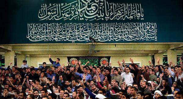 عکس حاج قاسم در فاطمیه