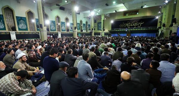 عکس حاج قاسم در فاطمیه