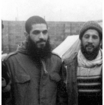 عکس شهید ابراهیم هادی در جنگ