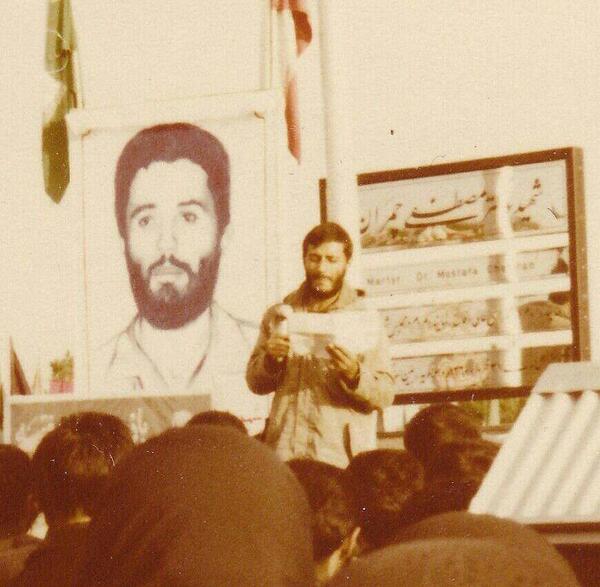 عکس شهید ابراهیم هادی در جنگ