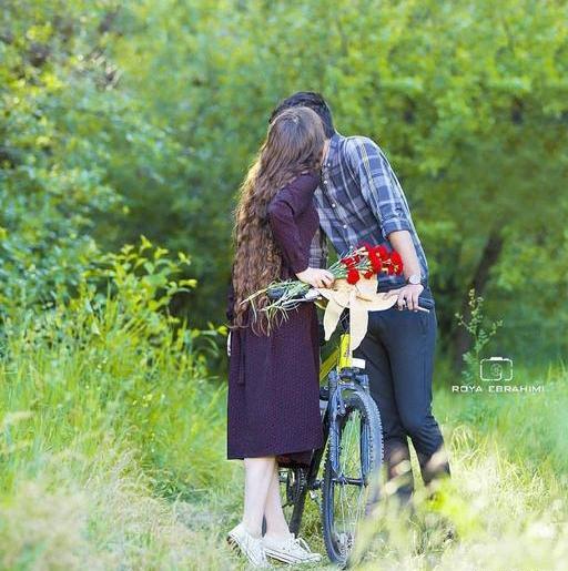 عکس بهاری دونفره