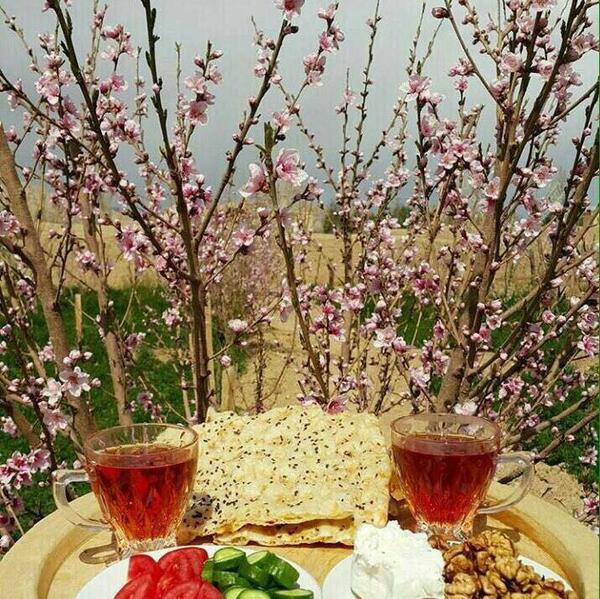 عکس بهاری دونفره