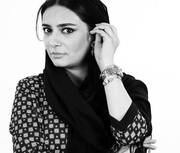 عکس لیندا کیانی در پشت صحنه