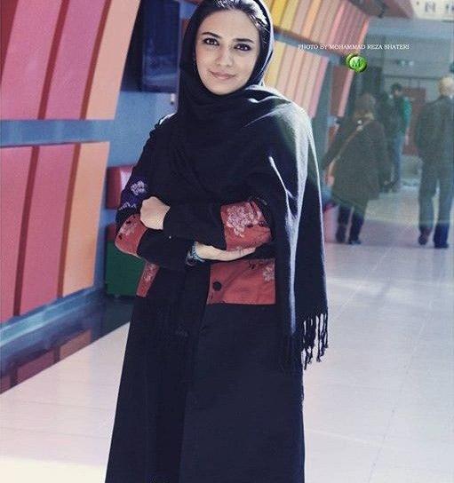 عکس لیندا کیانی در پشت صحنه