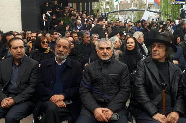 عکس لیندا کیانی در پشت صحنه