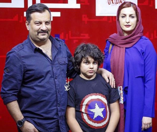 عکس جدید شقایق دهقان و پسرش