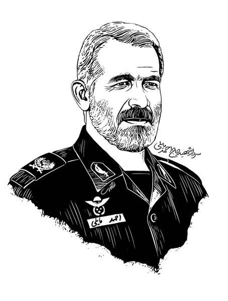 عکس نوشته شهید رضا حاجی زاده
