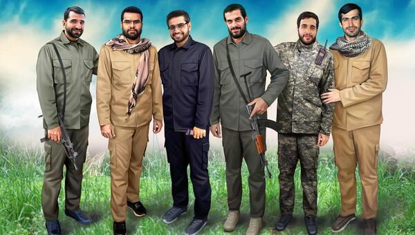 عکس نوشته شهید رضا حاجی زاده