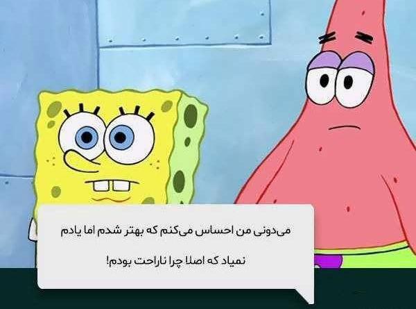 عکس باب اسفنجی زیبا