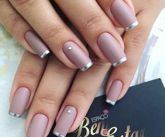 عکس آموزش مدل لاک ناخن ساده