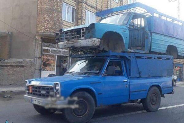 عکس بی ام و نیسان آبی
