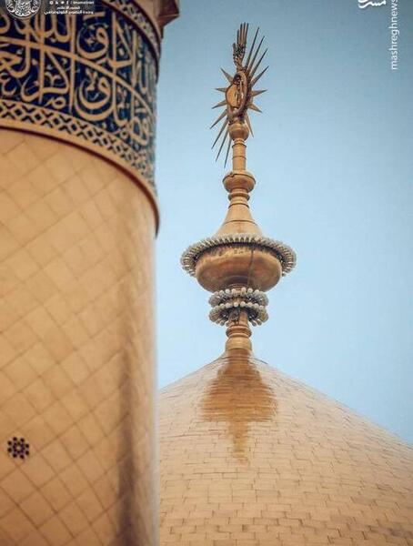 عکس صحن حرم امام علی