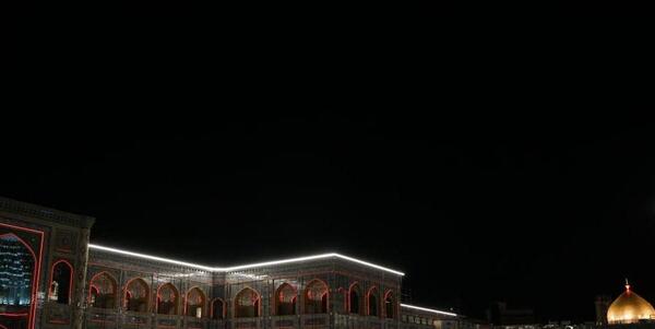 عکس صحن حرم امام علی