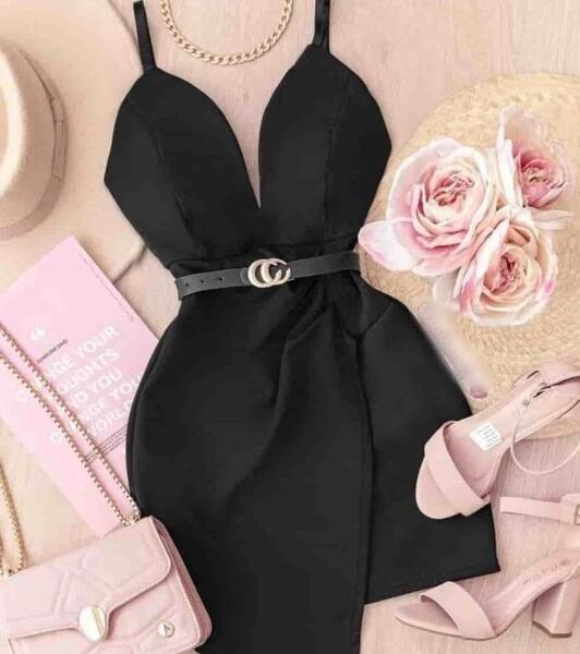عکس لباس دخترانه دکلته
