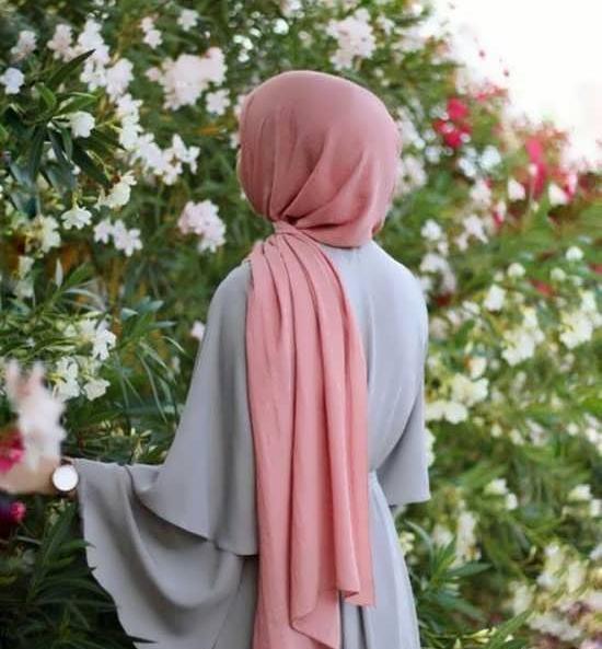 ژست عکس روسری