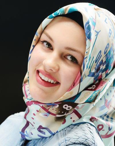 ژست عکس روسری