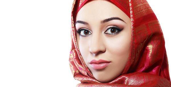ژست عکس روسری