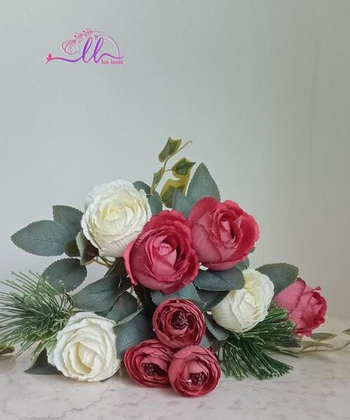 عکس گل رز سوخته
