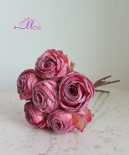 عکس گل رز سوخته