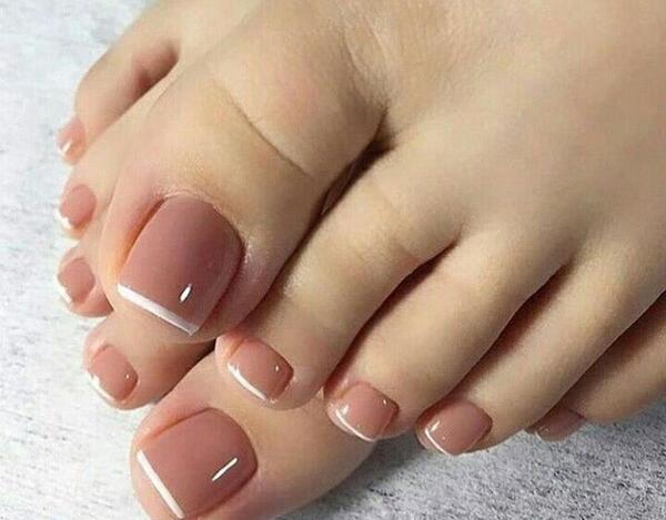 عکس کاشت ناخن پا جدید