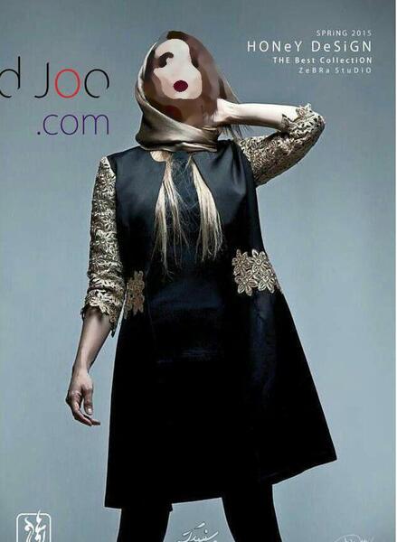 عکس مدل مانتو اسپرت خال خالی