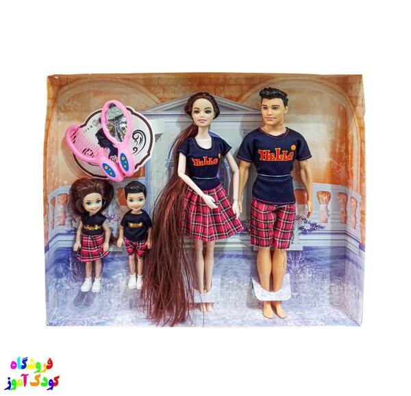 عکس باربی خانواده