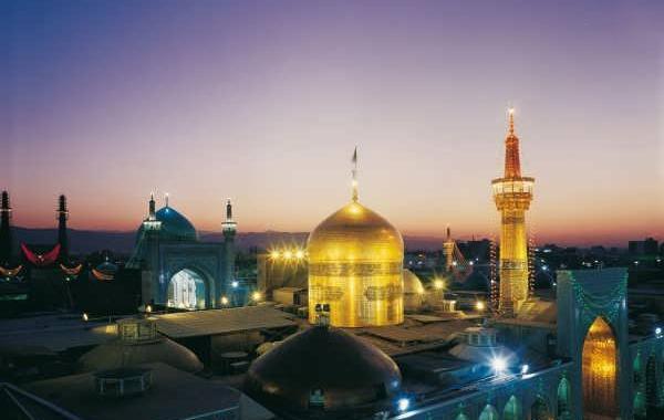 عکس از حرم امام رضا طبیعی