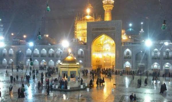 عکس از حرم امام رضا طبیعی