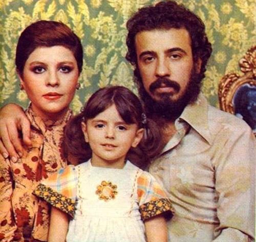 عکس لیلا حاتمی با پدرش