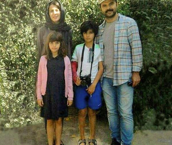 عکس لیلا حاتمی با پدرش