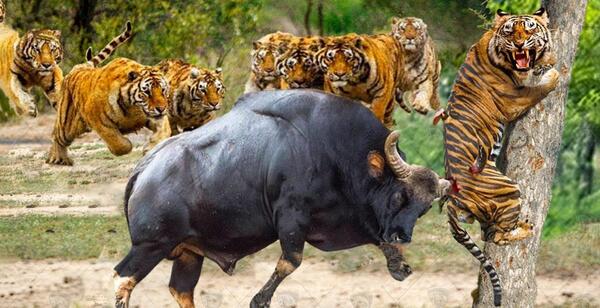 عکس ببر قوی