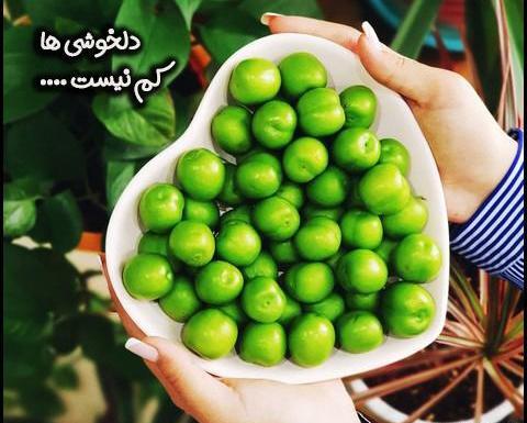 عکس گوجه سبز برای پروفایل