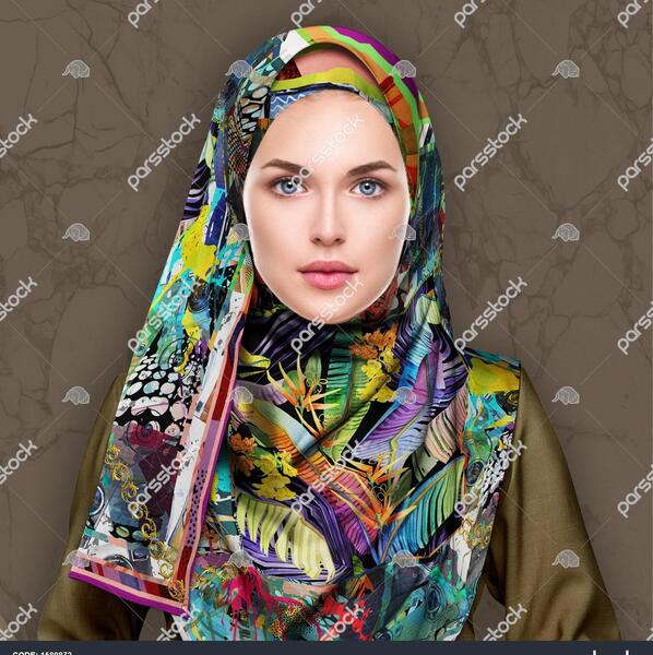 عکس روسری ابریشمی