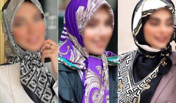 عکس روسری ابریشمی