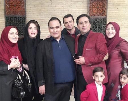 عکس خانواده رضا داوود نژاد