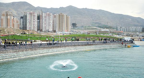 عکس دریاچه چیتگر