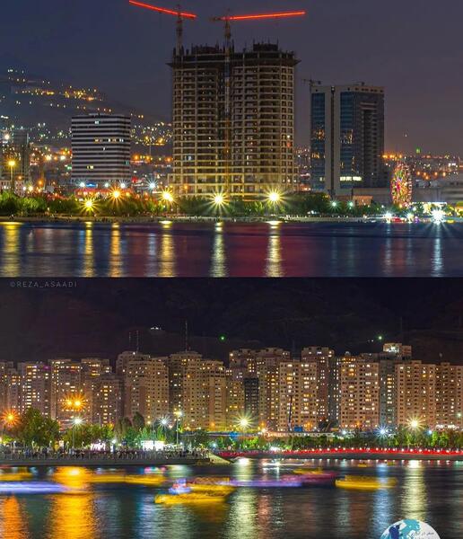 عکس دریاچه چیتگر
