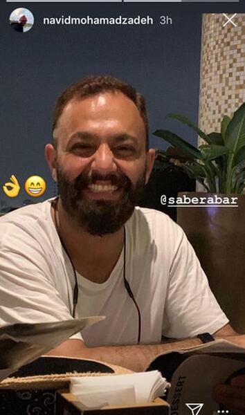 عکس جدید صابر ابر