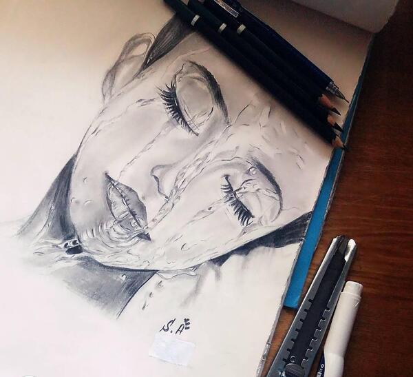عکس جالب نقاشی مفهومی