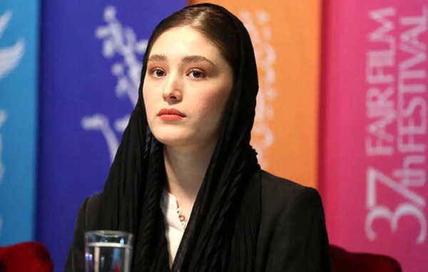 عکس فرشته حسینی در جشنواره مراکش