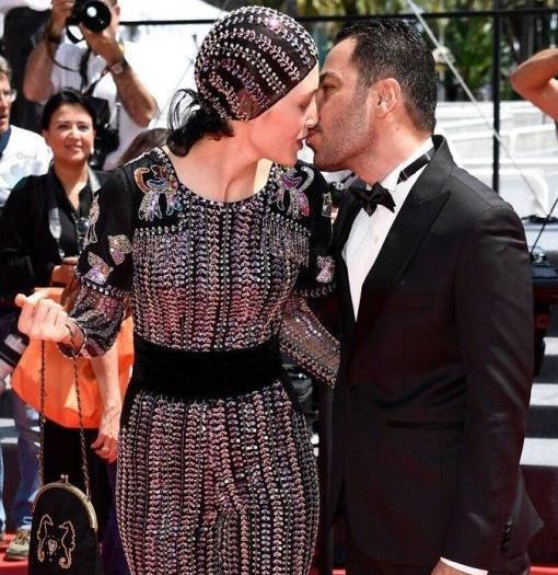 عکس فرشته حسینی در جشنواره مراکش