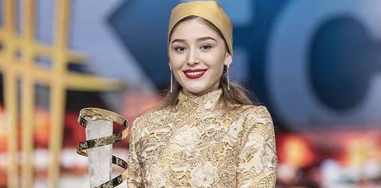 عکس فرشته حسینی در جشنواره مراکش