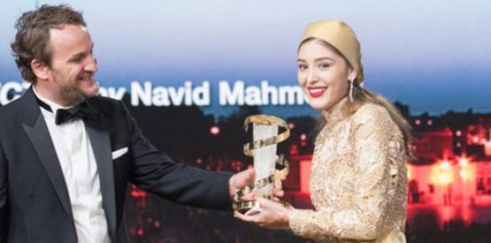عکس فرشته حسینی در جشنواره مراکش