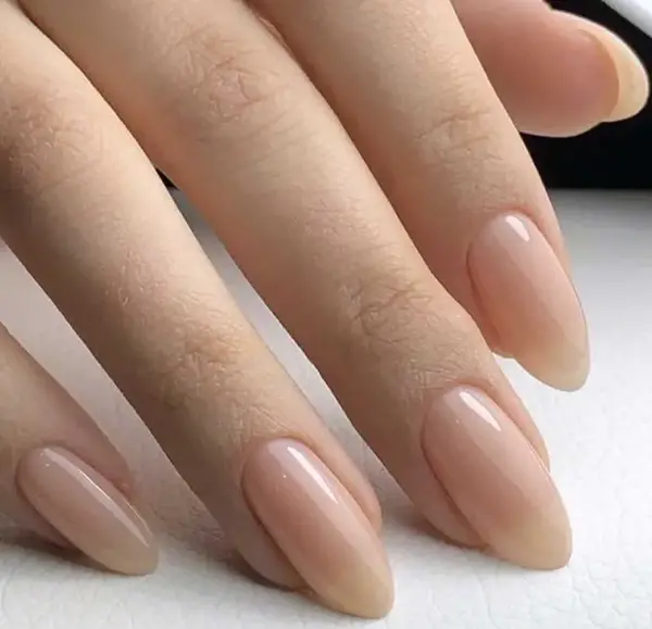 عکس مدل ناخن لاک ژل ساده