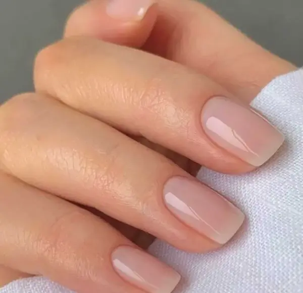 عکس مدل ناخن لاک ژل ساده