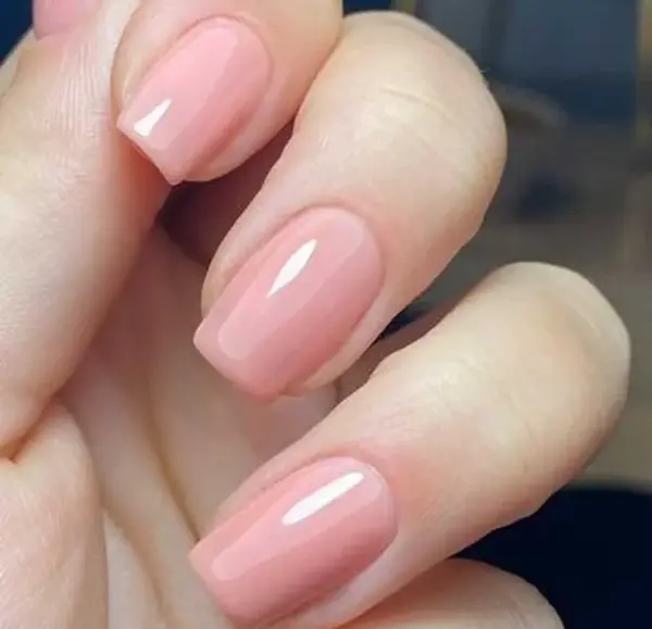 عکس مدل ناخن لاک ژل ساده