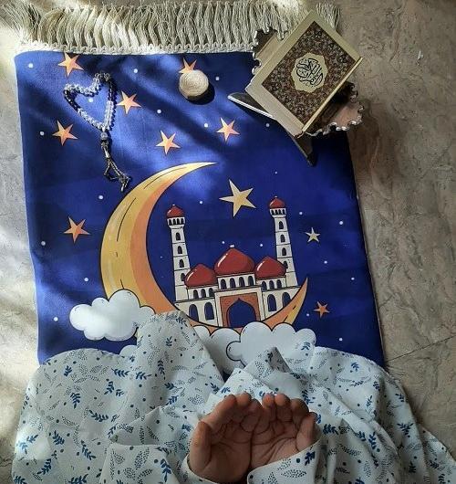 عکس نوشته سجاده نماز