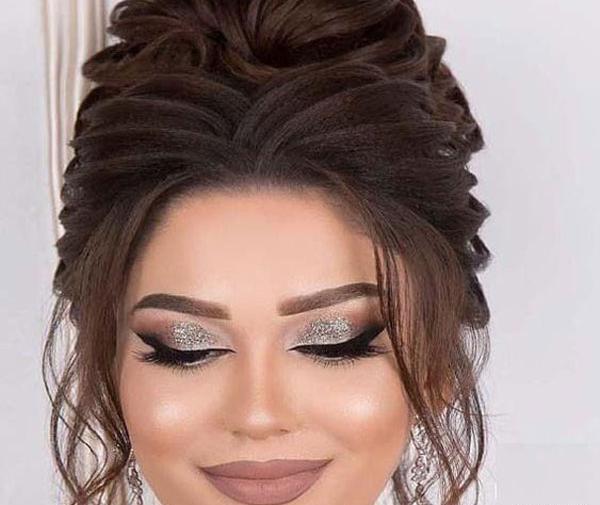 عکس شینیون مو از جلو