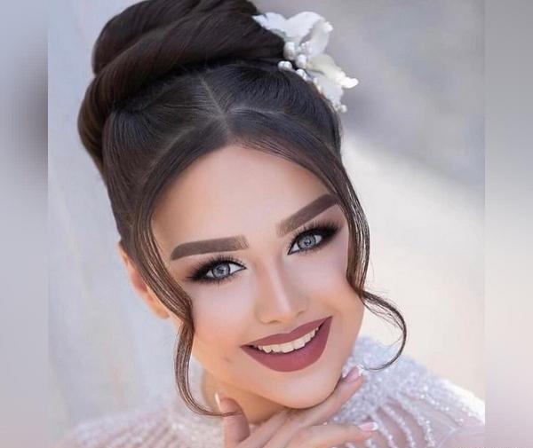 عکس شینیون مو از جلو